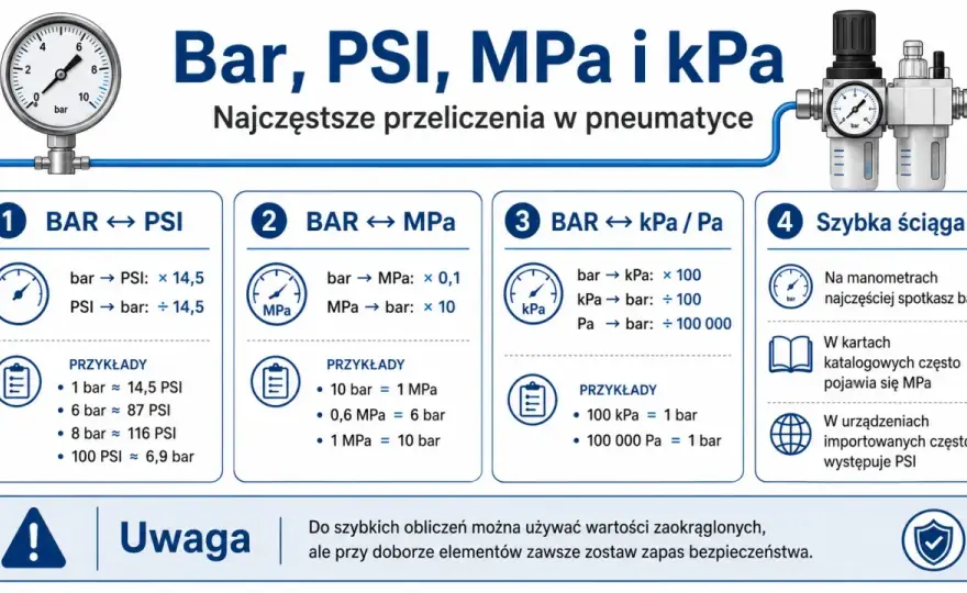 Jednostki ciśnienia atmosferycznego - jak je przeliczać?