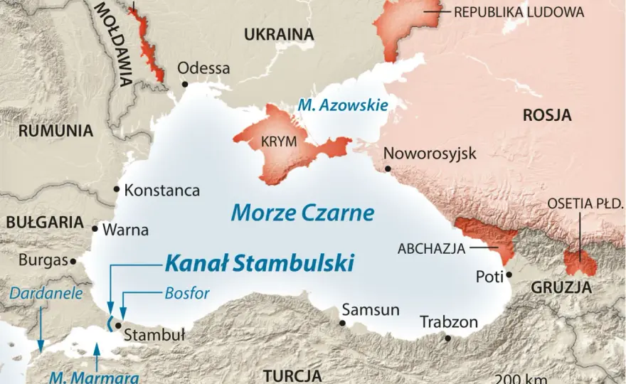 Morze Czarne - Gdzie leży i co to oznacza dla żeglugi?