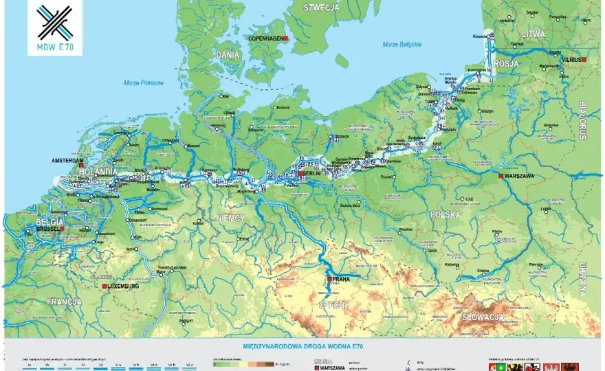 Drogi wodne w Europie - gdzie zacząć rejs śródlądowy?