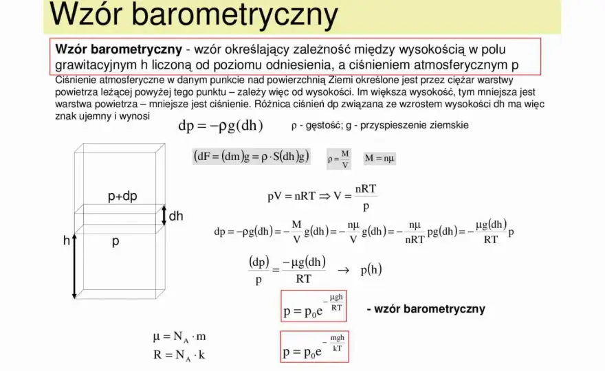 Wzór barometryczny na jachcie - Jak czytać ciśnienie?
